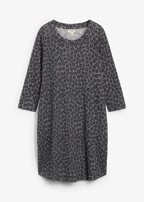 Kortes shirtjurk in een gebreide look, bonprix