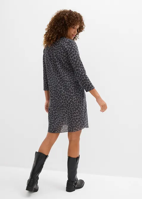 Kortes shirtjurk in een gebreide look, bonprix