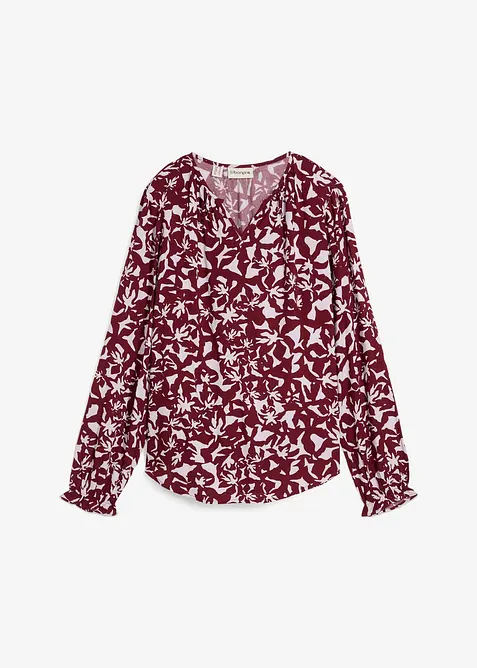 Tuniekblouse van soepele viscose, bonprix