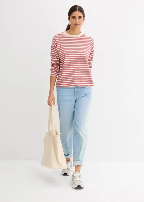 Longsleeve van zwaar katoen, bonprix