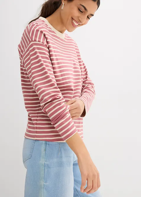 Longsleeve van zwaar katoen, bonprix