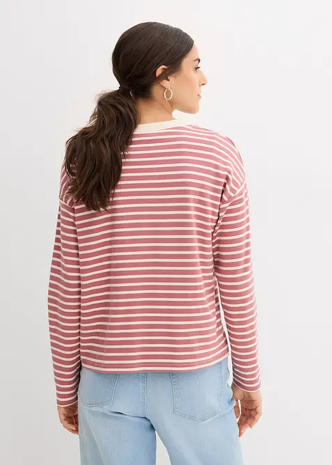 Longsleeve van zwaar katoen, bonprix