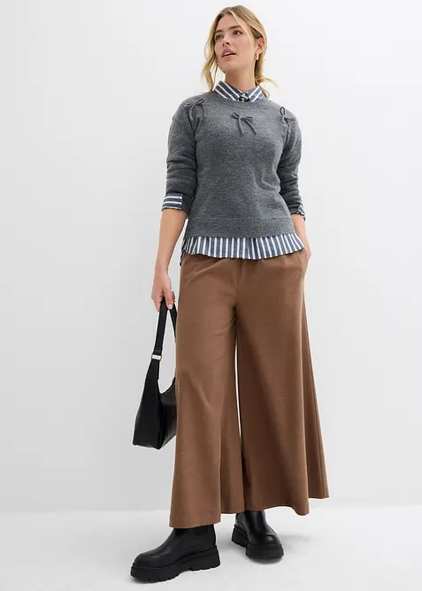 Culotte in wollook, bonprix