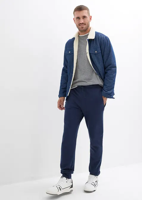 Joggingbroek van puur biologisch katoen, regular fit, bonprix