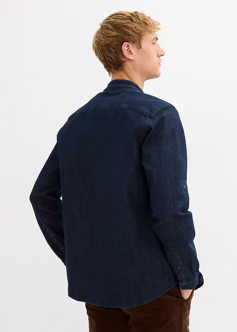 Spijkeroverhemd in slim fit, bonprix