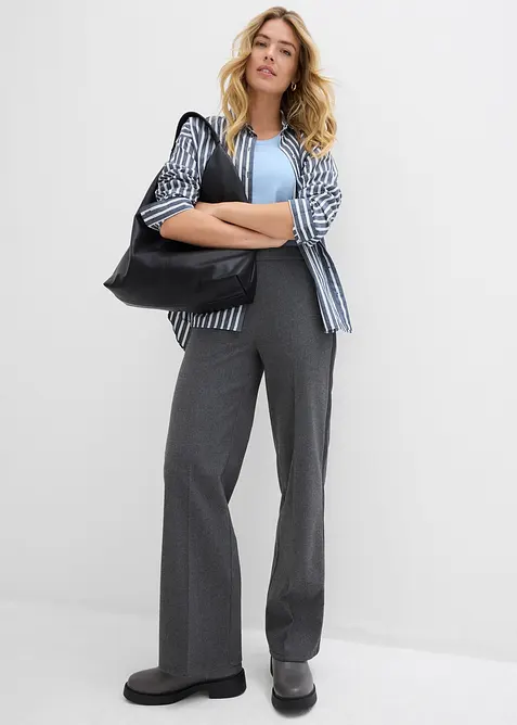 Marlene Dietrich broek in wollen look, bonprix