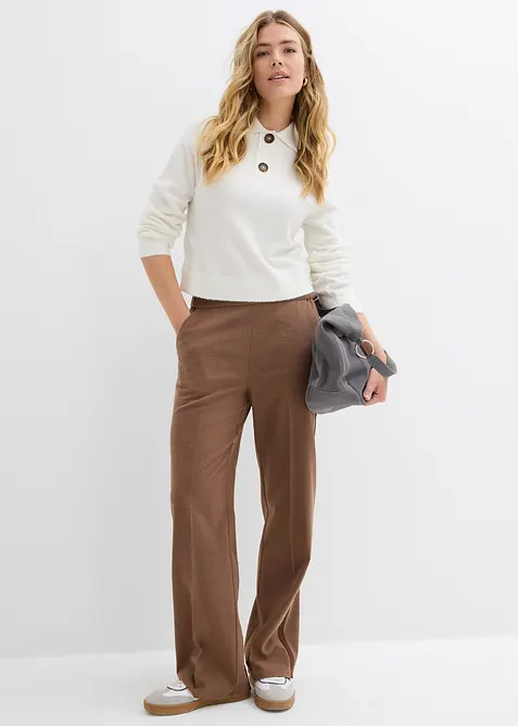 Marlene Dietrich broek in wollen look, bonprix