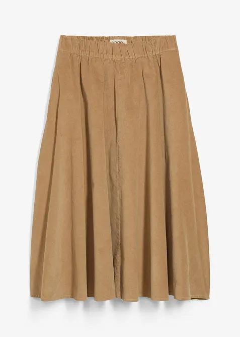 Corduroy rok van katoenmix, bonprix