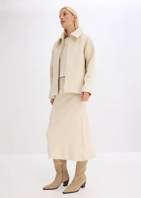 Uitlopende gebreide rok, bonprix