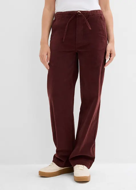 Corduroy broek in een katoenmix, bonprix