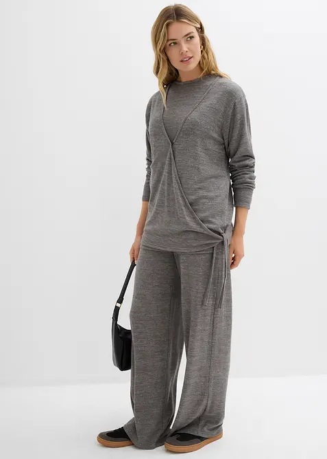 Wikkelvest in een gebreide look, bonprix