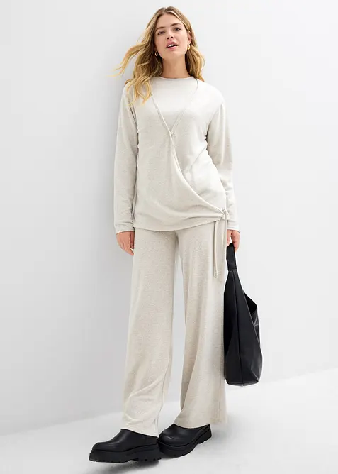 Wikkelvest in een gebreide look, bonprix