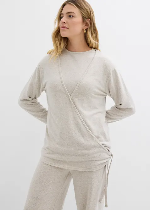 Wikkelvest in een gebreide look, bonprix