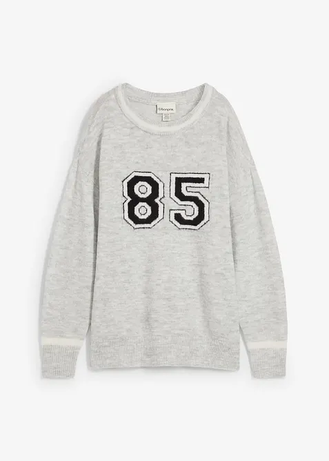 Oversized trui met oversized schouders, bonprix