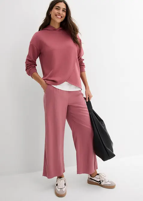 Sweater van een zachte viscosemix, bonprix