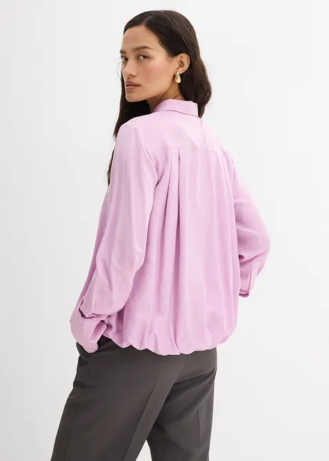 Satijnen blouse in een viscosemix, bonprix