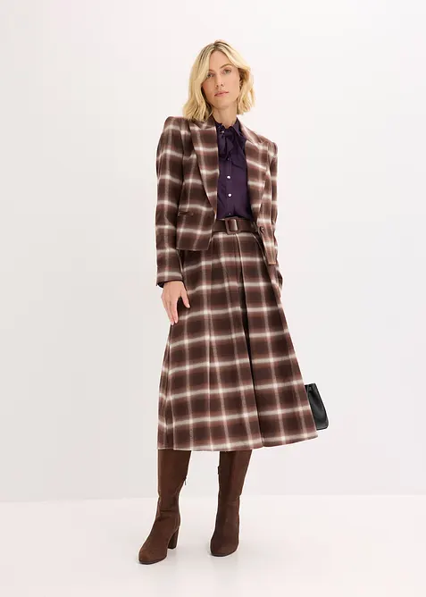 Geruite blazer, bonprix