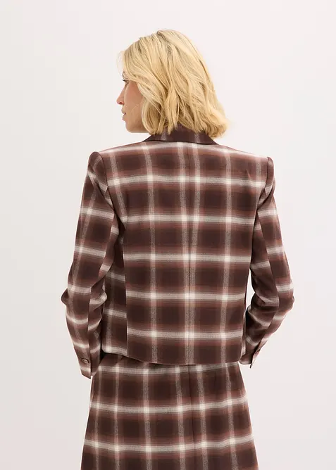 Geruite blazer, bonprix