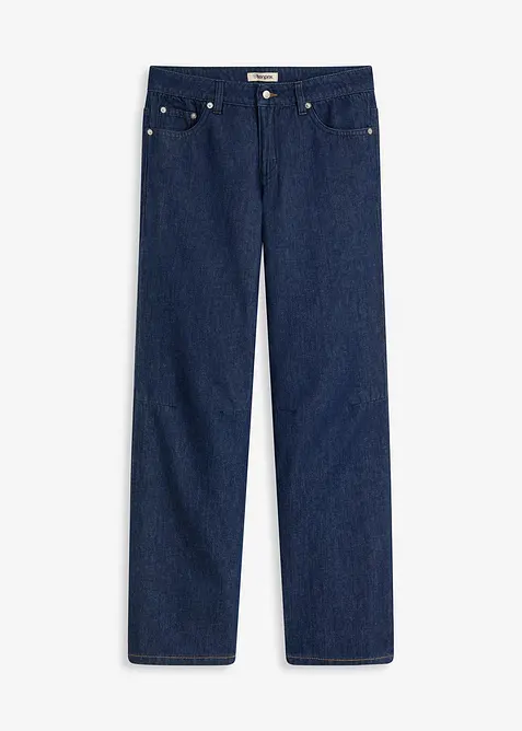 Straight jeans mid waist, bonprix