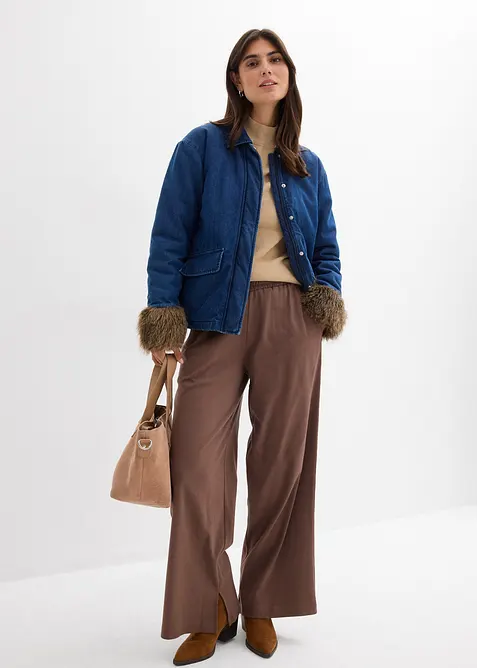 Spijkerjas, licht gewatteerd, bonprix