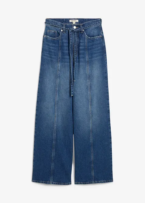 Wide leg jeans high waist, bonprix