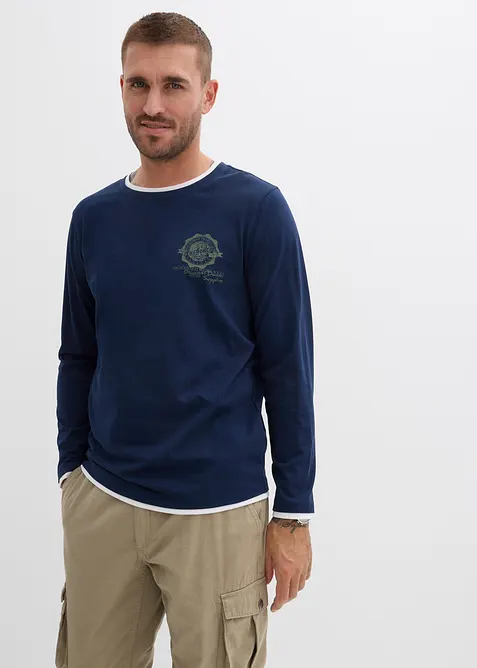 Longsleeve in 2-in-1 look, bonprix