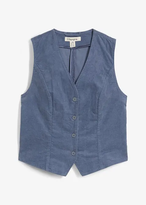 Corduroy vest, bonprix
