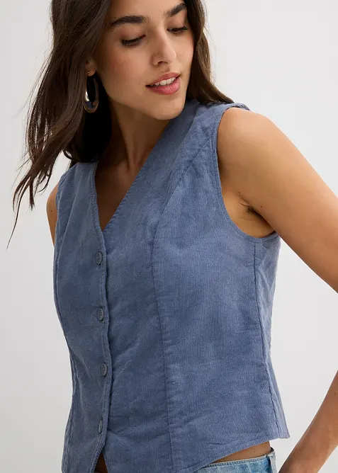Corduroy vest, bonprix