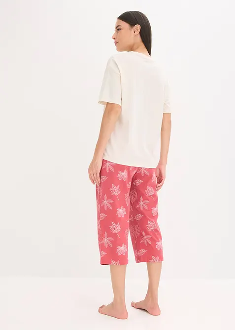 Capri pyjama van biologisch katoen, bonprix