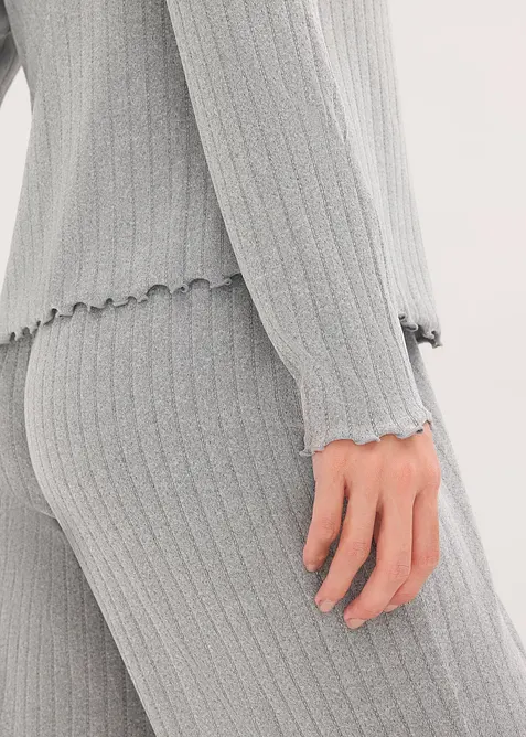 Huispak van zacht Pointelle jersey, bonprix