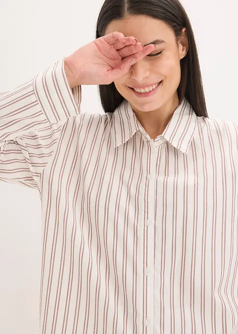 Huispak van geweven katoen, oversized, bonprix