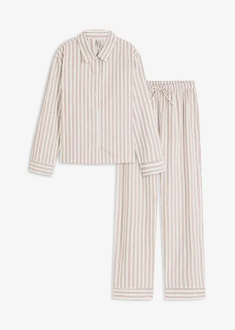 Huispak van geweven katoen, oversized, bonprix