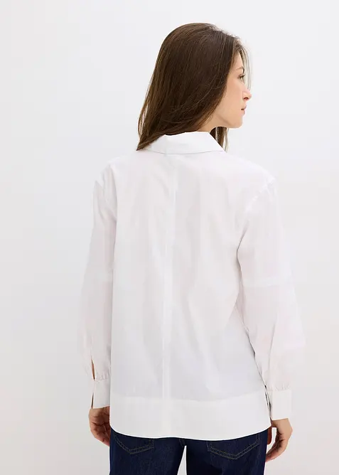 Oversized blouse met volumineuze mouwen, bonprix