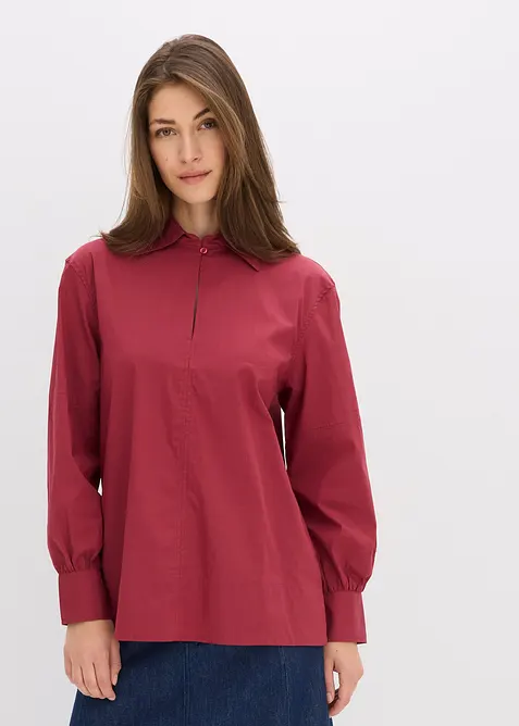 Oversized blouse met volumineuze mouwen, bonprix