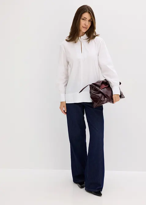 Oversized blouse met volumineuze mouwen, bonprix