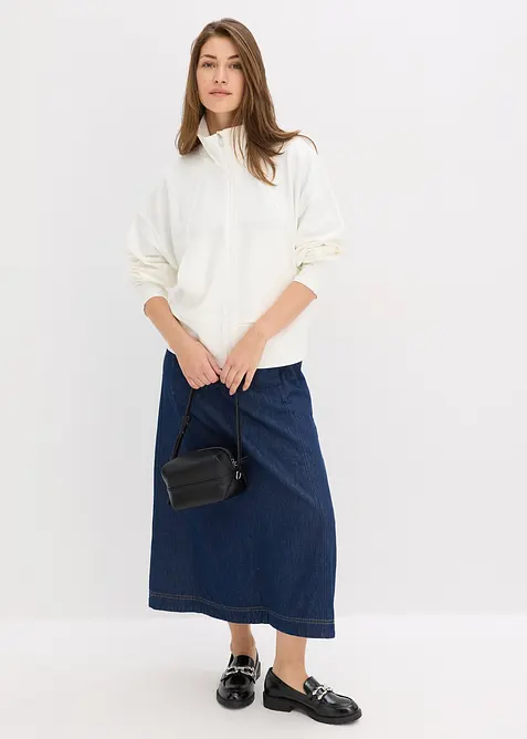 Sweatvest van comfortabel Punto di Roma, bonprix