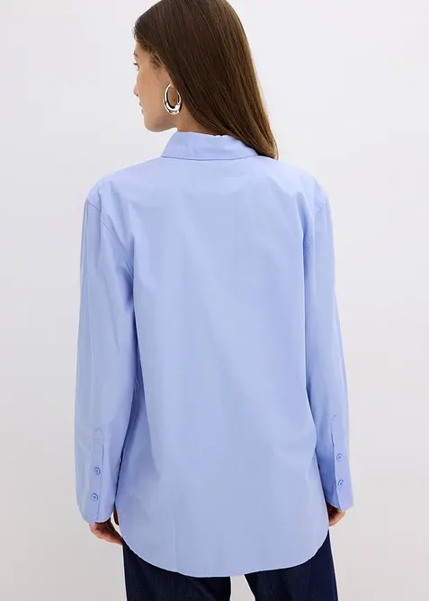 Overhemdblouse van katoen, bonprix
