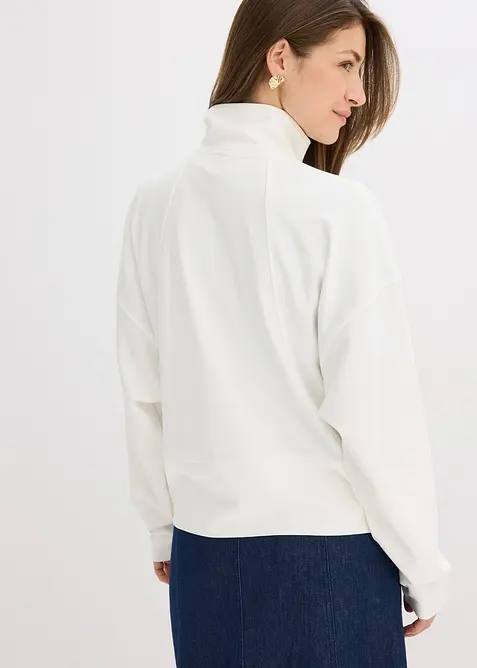 Sweatvest van comfortabel Punto di Roma, bonprix