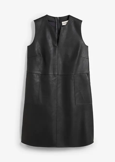 Imitatieleren jurk, bonprix