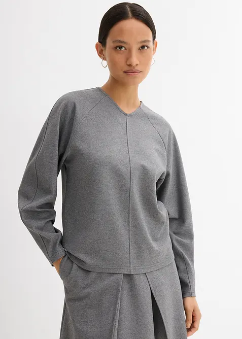 Longsleeve van comfortabel Punto di Roma, bonprix