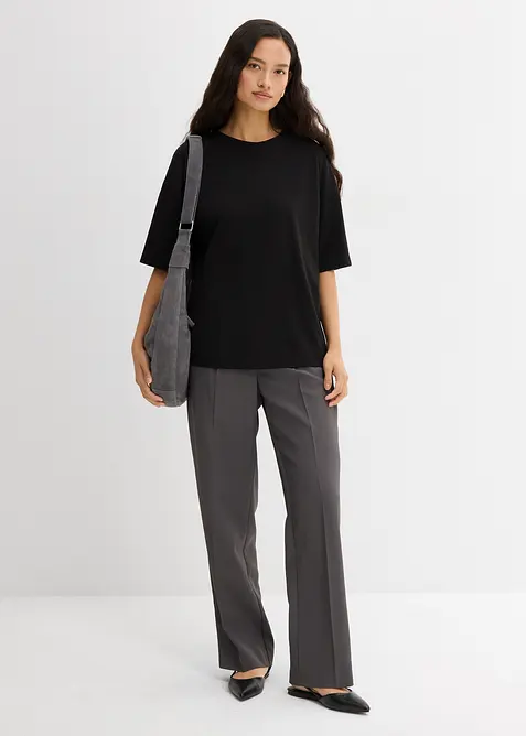 Oversized shirt van een katoenmix, bonprix