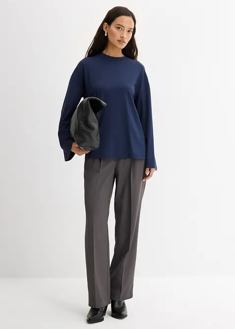 Longshirt van een soepele stof, bonprix