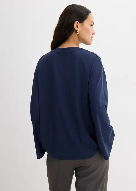 Longshirt van een soepele stof, bonprix