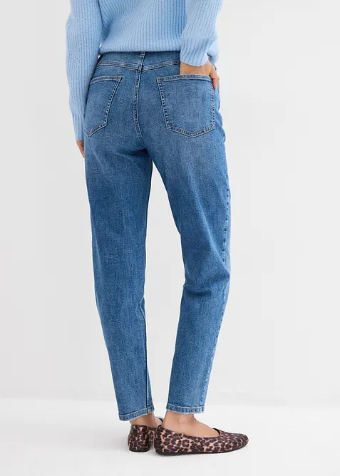 High waist mom jeans, cropped, bonprix