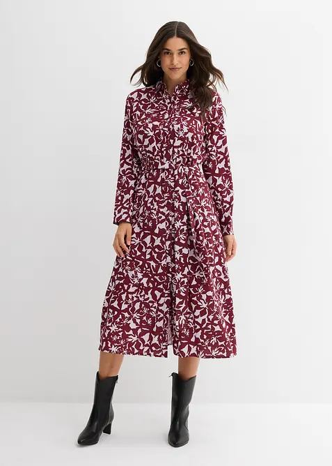 Overhemdjurk van soepele viscose, bonprix