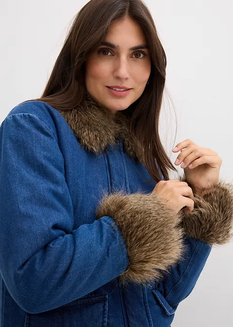 Spijkerjas, licht gewatteerd, bonprix