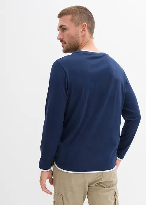 Longsleeve in 2-in-1 look, bonprix