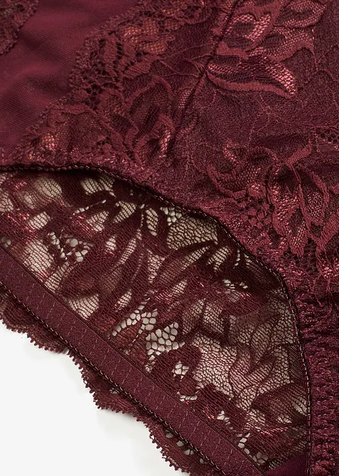 Maxislip met sierlijk kant, bonprix