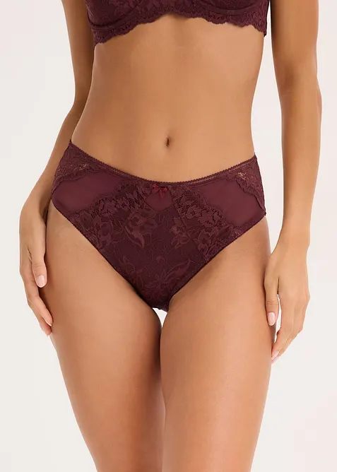 Maxislip met sierlijk kant, bonprix