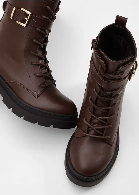 Veterboots met gesp, bonprix